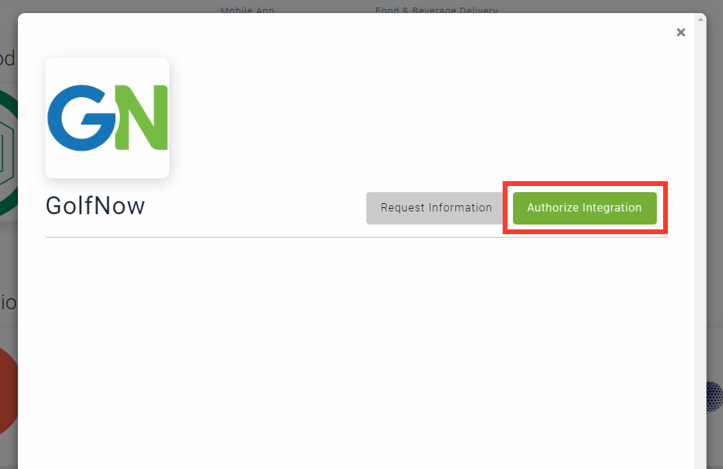 Authorize The GolfNow App ForeUP 800 929 5737 