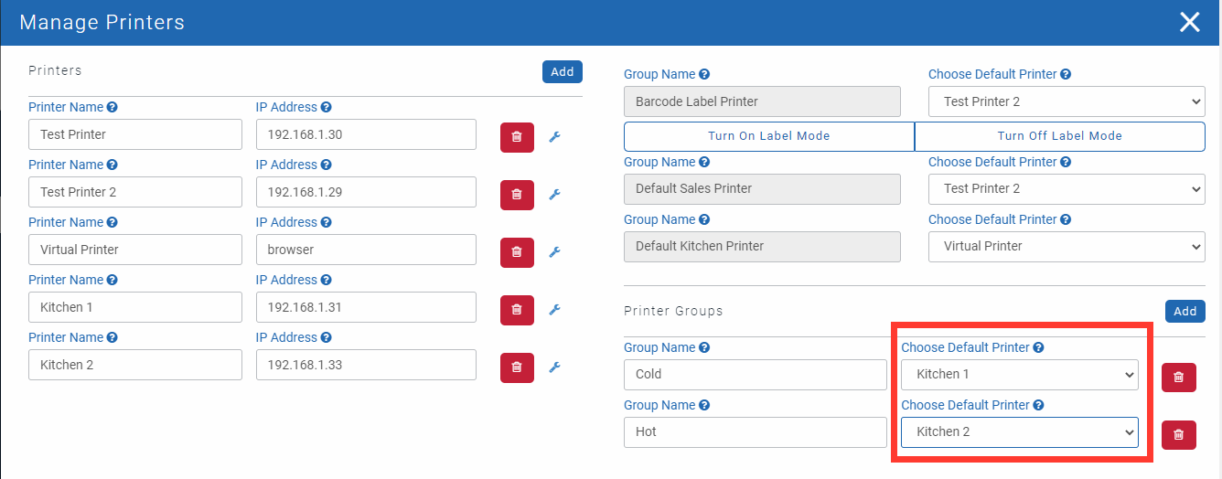How to Set Up Printer Groups foreUP (800.929.5737)